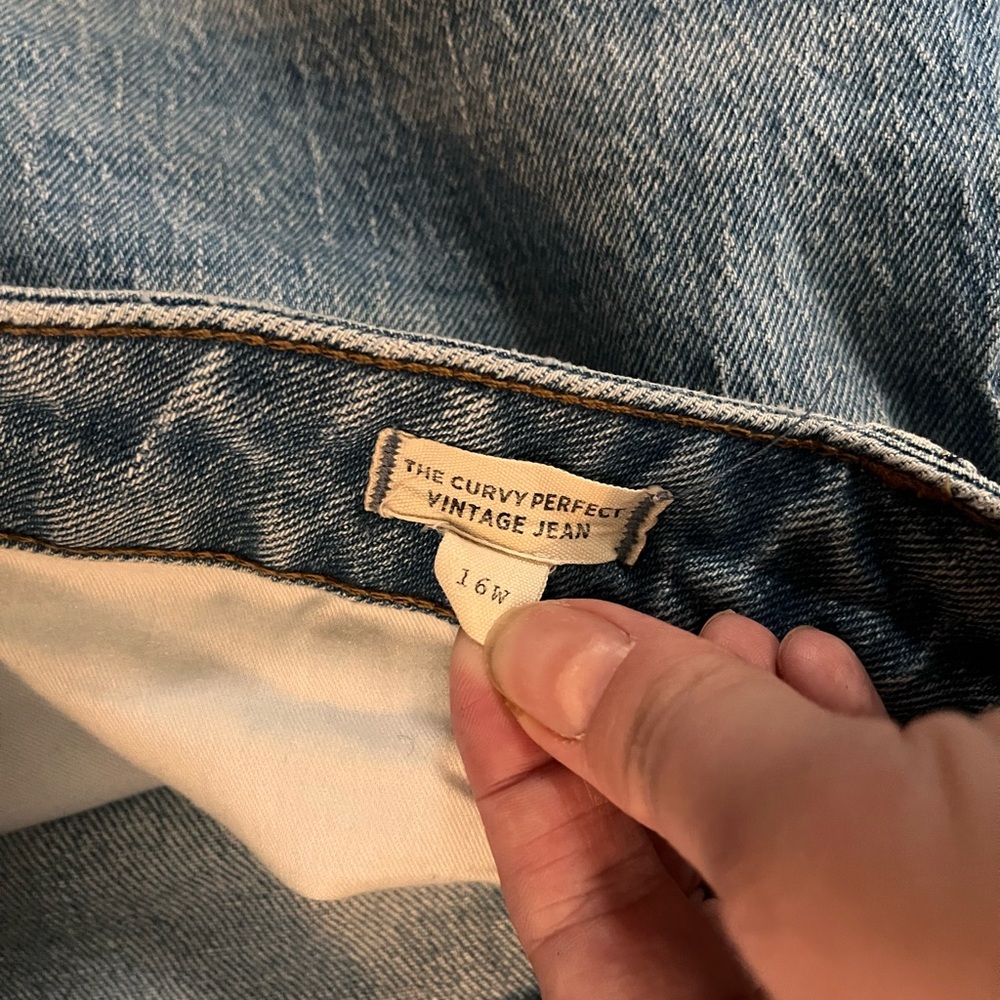 ***SOLD***Madewell Light Blue Denim Jeans - Picture 5 of 10